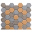 Bars Crystal Керамическая мозаика Orange Hexagon mix Мозаика 30,15x30,15 см, Китай, под мозаику - фото 1 Bars Crystal Керамическая мозаика Orange Hexagon mix Мозаика 30,15x30,15 см, Китай, под мозаику - фото 1