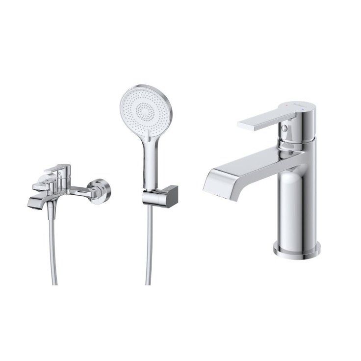 BelBagno Aurora Ддя ванны Хром Душевой комплект Италия - фото 1 BelBagno Aurora Ддя ванны Хром Душевой комплект Италия - фото 1