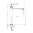 BelBagno BOHEME-LMC-CRM-W0 Для раковины Хром Смеситель 15,6x4,8x15,3 см, для раковины, Италия - фото 2