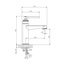 BelBagno BOHEME-LVM-BORO-W0 Для раковины Брашированное золото Смеситель 15,6x4,8x15,3 см, для раковины, Италия - фото 2