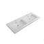 BelBagno BB-8070-120-2 Белый 120 Раковина 46x121x14 см, Италия - фото 1 BelBagno BB-8070-120-2 Белый 120 Раковина 46x121x14 см, Италия - фото 1