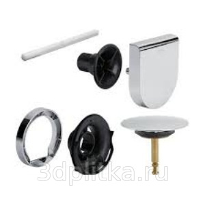 ДекоративнаянакладканаотверстиепереливаBelBagnoBB39-T-BRNбелый