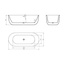 BelBagno BB706-1800-800 Белая 180х80 Акриловая ванна 180x80x58 см, Италия - фото 4 BelBagno BB706-1800-800 Белая 180х80 Акриловая ванна 180x80x58 см, Италия - фото 4
