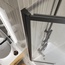 BelBagno Luce VF-11-100/145-C-NERO Прозрачное стекло / Профиль чёрный 100х145 Шторка для ванны 100x145 см, Италия - фото 3 BelBagno Luce VF-11-100/145-C-NERO Прозрачное стекло / Профиль чёрный 100х145 Шторка для ванны 100x145 см, Италия - фото 3