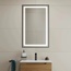 BelBagno SPC-KRAFT-500-800-SENS-NERO Черное матовое 50 (с Led-подсветкой) Зеркало 3,2x50x80 см, Италия - фото 3