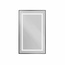 BelBagno SPC-KRAFT-500-800-SENS-NERO Черное матовое 50 (с Led-подсветкой) Зеркало 3,2x50x80 см, Италия - фото 1