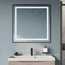 BelBagno SPC-KRAFT-900-800-SENS-NERO Черное матовое 90 (с Led-подсветкой) Зеркало 3,2x90x80 см, Италия - фото 7