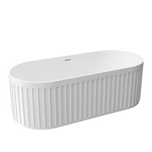 BelBagno Boheme Белый матовый 170х75 Ванна из искусственного камня 170x75x55 см, Италия - фото 1 - фото 4