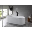 BelBagno Boheme Белый матовый 170х75 Ванна из искусственного камня 170x75x55 см, Италия - фото 3