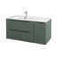 BelBagno Etna 1000-2C-1A-SO-VO-L Еловый матовый 100 L Тумба для раковины 45,5x100x50 см, Италия - фото 4