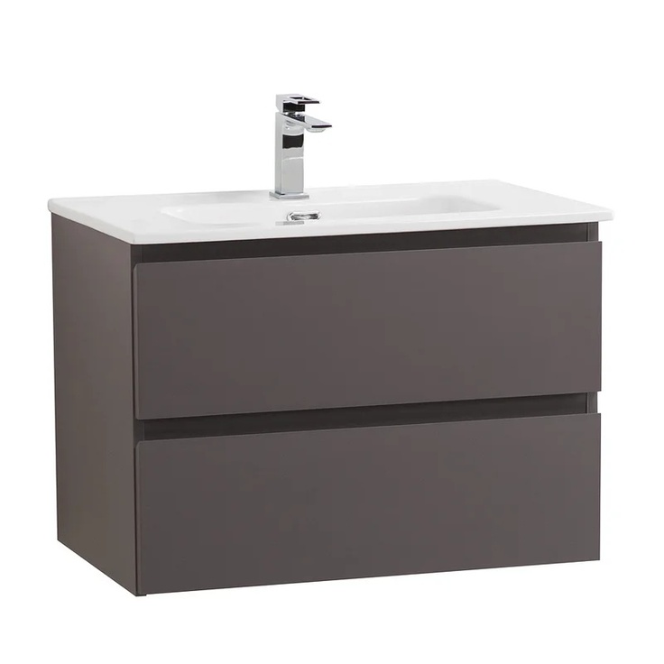 BelBagno Kraft Тёмно-серый матовый 70 Тумба для раковины 45,5x70x50 см, Италия - фото 1 BelBagno Kraft Тёмно-серый матовый 70 Тумба для раковины 45,5x70x50 см, Италия - фото 1