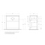 BelBagno Kraft 800-2C-PIA-BO Белый матовый 80 Тумба для раковины 46x80x83 см, Италия - фото 9