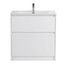 BelBagno Kraft 800-2C-PIA-BO Белый матовый 80 Тумба для раковины 46x80x83 см, Италия - фото 2