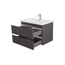BelBagno Kraft 750-2C-SO-GSO Тёмно-серый матовый 75 Тумба для раковины 45,5x75x50 см, Италия - фото 4