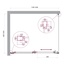 BelBagno Luce LUCE-AH-1-120/100-C-Cr Прозрачное стекло/Хром 120х100 Душевой уголок 120x100x195 см, Италия - фото 3