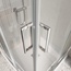 BelBagno Luce LUCE-AH-21-130/100-C-Cr Прозрачное стекло/Профиль хром 130х100 Душевой уголок 130x100x195 см, Италия - фото 3