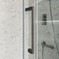 BelBagno Marino 2 Прозрачное стекло / Профиль оружейная сталь 140х100 Душевой уголок 100x140x195 см, Италия - фото 9