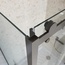 BelBagno Marino 2 Прозрачное стекло / Профиль оружейная сталь 140х100 Душевой уголок 100x140x195 см, Италия - фото 8
