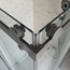 BelBagno Marino 2 Прозрачное стекло / Профиль оружейная сталь 140х100 Душевой уголок 100x140x195 см, Италия - фото 7
