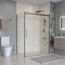 BelBagno Marino 2 Прозрачное стекло / Профиль оружейная сталь 140х100 Душевой уголок 100x140x195 см, Италия - фото 3