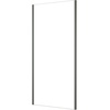 BelBagno Marino 2-FIX-100-C-GM Прозрачное стекло / Профиль оружейная сталь 100х195