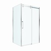 BelBagno Marino Прозрачное стекло / Профиль Хром 130х100