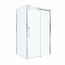 BelBagno Marino Прозрачное стекло / Профиль Хром 130х80 Душевой уголок 80x130x195 см, Италия - фото 1