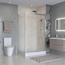 BelBagno Marino Прозрачное стекло / Профиль Хром 130х90 Душевой уголок 90x130x195 см, Италия - фото 3