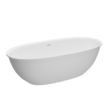 BelBagno Marino Белый матовый 170х77 Ванна из искусственного камня 170x77x54 см, Италия - фото 1 - фото 4