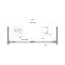 BelBagno Soft Close-1 Прозрачное стекло / Профиль Хром 130х200 Душевая дверь 130x200 см, Италия - фото 11