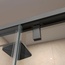 BelBagno Soft Close-1 Прозрачное стекло / Профиль Оружейная сталь 140х200 Душевая дверь 140x200 см, Италия - фото 6