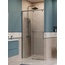 BelBagno Soft Close-1 Прозрачное стекло / Профиль Оружейная сталь 140х200 Душевая дверь 140x200 см, Италия - фото 5