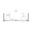 BelBagno Soft Close-1 Прозрачное стекло / Профиль Оружейная сталь 140х200 Душевая дверь 140x200 см, Италия - фото 11