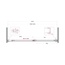 BelBagno Soft Close-1 Прозрачное стекло / Профиль Хром 160х200 Душевая дверь 160x200 см, Италия - фото 11