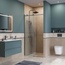 BelBagno Soft Close-2 Прозрачное стекло / Профиль Оружейная сталь 110х200 Душевая дверь 110x200 см, Италия - фото 4