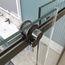 BelBagno Soft Close-2 Прозрачное стекло / Профиль Оружейная сталь 110х200 Душевая дверь 110x200 см, Италия - фото 8