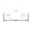 BelBagno Soft Close-2 Прозрачное стекло / Профиль Хром 140х200 Душевая дверь 140x200 см, Италия - фото 12