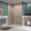 BelBagno Soft Close-2 Прозрачное стекло / Профиль Хром 180х200 Душевая дверь 180x200 см, Италия - фото 3
