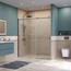 BelBagno Soft Close-2 Прозрачное стекло / Профиль Оружейная сталь 180х200 Душевая дверь 180x200 см, Италия - фото 3 BelBagno Soft Close-2 Прозрачное стекло / Профиль Оружейная сталь 180х200 Душевая дверь 180x200 см, Италия - фото 3