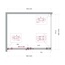 BelBagno Soft Close-2 Прозрачное стекло / Профиль хром 120х100 Душевой уголок 100x120x200 см, Италия - фото 12