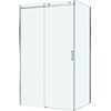 BelBagno Soft Close-2 Прозрачное стекло / Профиль хром 120х100