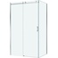 BelBagno Soft Close-2 Прозрачное стекло / Профиль хром 120х80 Душевой уголок 80x120x200 см, Италия - фото 1