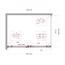 BelBagno Soft Close-2 Прозрачное стекло / Профиль хром 120х90 Душевой уголок 90x120x200 см, Италия - фото 12
