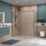 BelBagno Soft Close-2 Прозрачное стекло / Профиль оружеёная сталь 180х80 Душевой уголок 80x180x200 см, Италия - фото 4