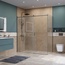 BelBagno Soft Close-2 Прозрачное стекло / Профиль оружеёная сталь 180х80 Душевой уголок 80x180x200 см, Италия - фото 5