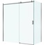 BelBagno Soft Close-2 Прозрачное стекло / Профиль оружеёная сталь 180х80 Душевой уголок 80x180x200 см, Италия - фото 1