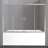 BelBagno Unique Прозрачное стекло / Хром 180х140