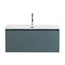 BelBagno Uno 800-1C-SO-AO Голубой матовый 80 Тумба для раковины 45,5x80x35 см, Италия - фото 2