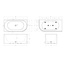 BelBagno Uno BB714-1500-750-R Белый 150х75 R с д/к Акриловая ванна 150x75x58 см, Италия - фото 7