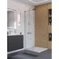 BelBagno Uno L-1-TB-60-C-Cr Прозрачное стекло / Профиль Хром 60х200 Душевая перегородка 60x200 см, Италия - фото 4